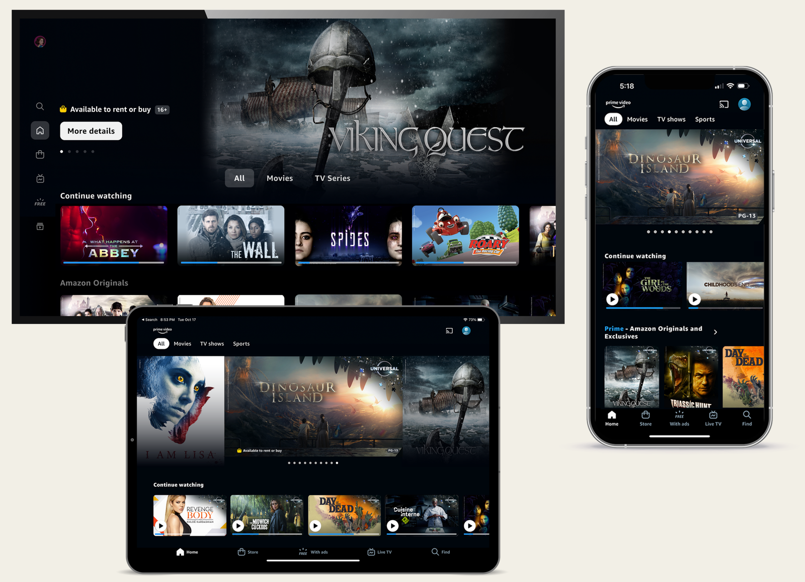 Amazon Prime Video digital promotional artwork