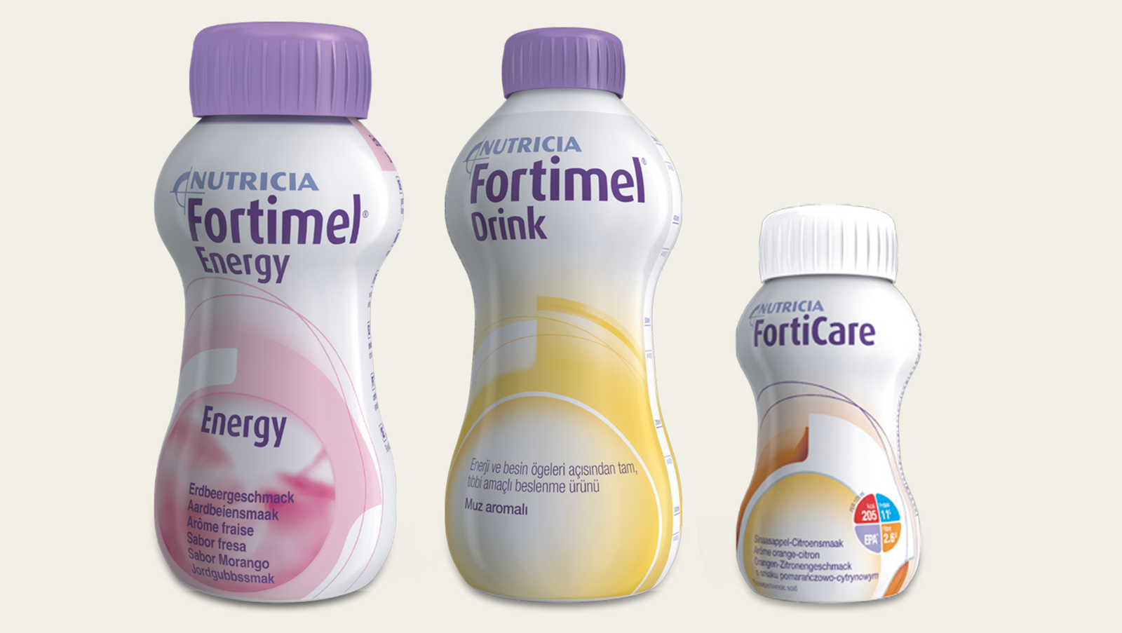 Nutricia product packaging artwork